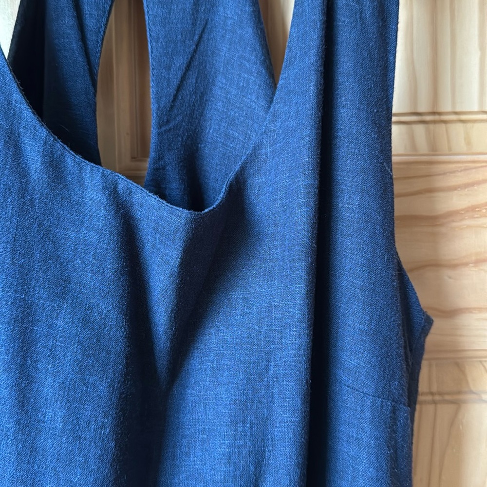 Fat face linen shift dress
